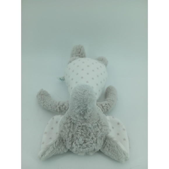 Jellycat London Grey Starry Elly Elephant Lovey Plush Baby Security Blanket - Picture 4 of 6